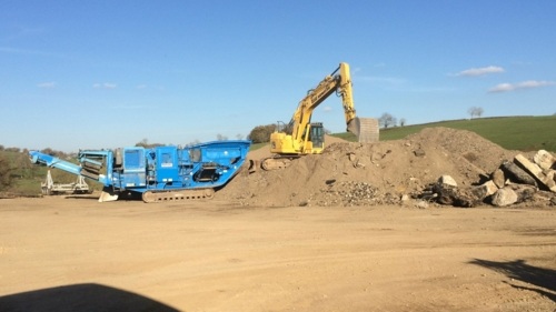 Concassage mobile Saint-Hilaire-Sous-Charlieu