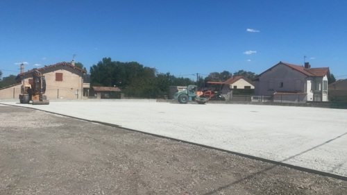 Terrassement à Saint-Hilaire-Sous-Charlieu